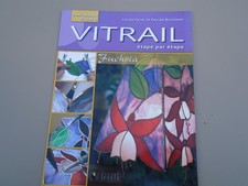 Vitrail  : patron lampe