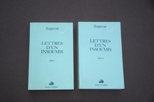 Esotérisme Aurobindo Mère Satprem Lettres d'un insoumis 1940 correpondance