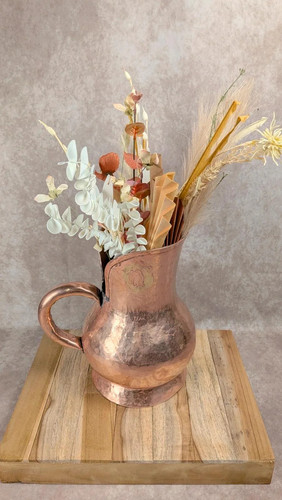 Pichet broc ancien cuivre - pichet,