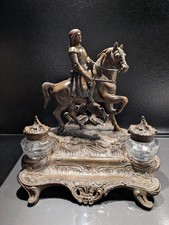 Encrier double verre et