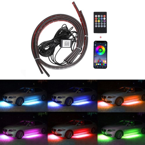 4pcs car rgb - rgb, led
