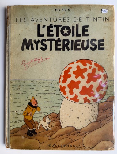 Herge tintin etoile - tintin, "