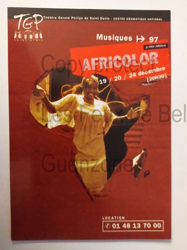 Africolor musiques tgp theatre - africolor,