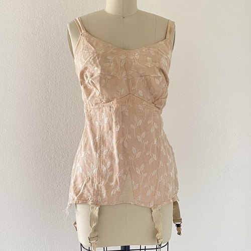 Read vtg corset girdle with - read,