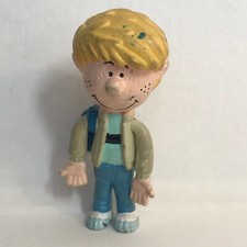 FIGURINE ANCIENNE PVC DESSINS ANIMES BANDE DESSINEE CEDRIC N° 1 