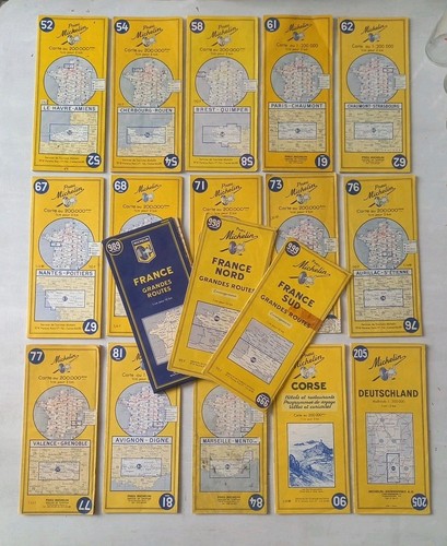 Michelin lot cartes - lot,