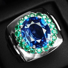 Anneaux halo en argent