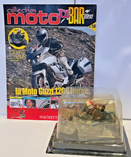 MOTO JOE BAR TEAM 50 SIDE CAR MOTO GUZZI 850 GT WATSONIAN BOITE+ FASCICULE 1/18