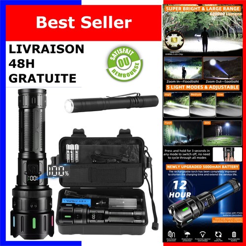 Lampe torche led ultra - lampe,