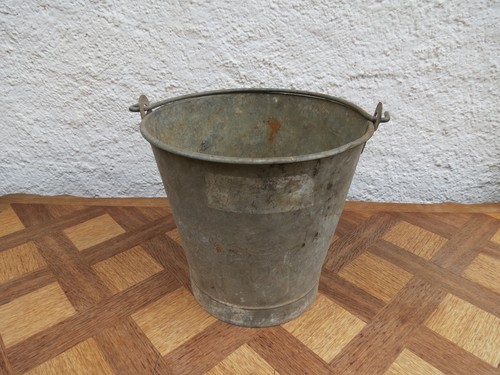 Ancien seau zinc - ancien,