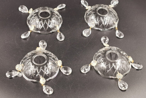 Bobeches lustre en - 4,