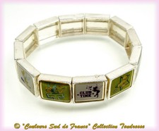 BIJOU ENFANT TRES RARE BRACELET NEUF CHARME MARQUE DISNEY FÉE CLOCHETTE P278