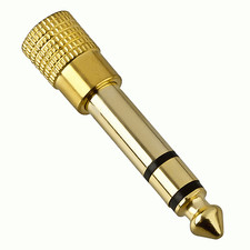 Adaptateur Or 3,5 mm Femelle