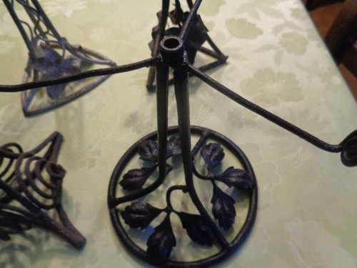 Lot pieds lampe - pieds, fer