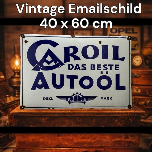 Vintage caroil auto huile - caroil,
