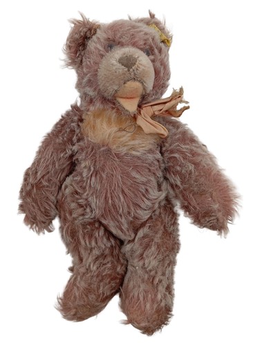 Steiff ours peluche rose - en,