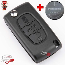 COQUE CLÉ POUR CITROEN C2 C3
