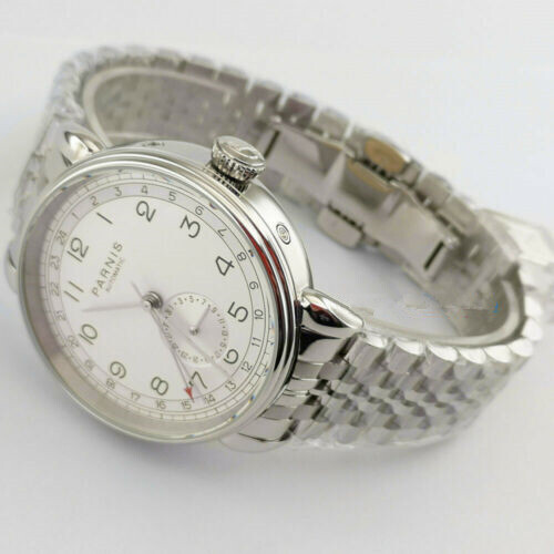 New 42mm parnis white - white, dial