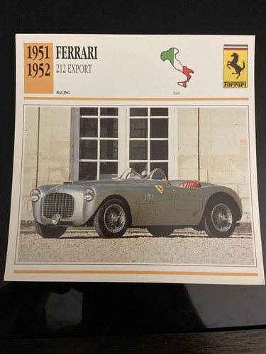 1951 1952 ferrari 212 export - 1951,
