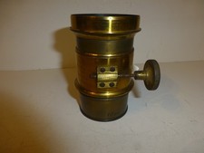 Ancien objectif en laiton