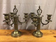 Ancienne Paire de Bougeoir en