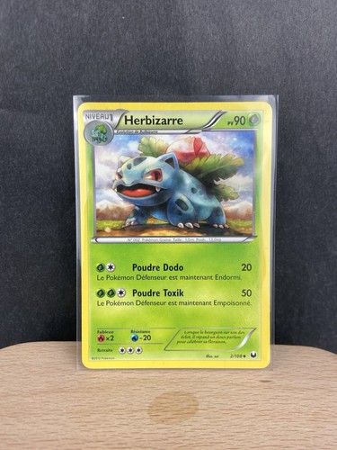 Carte pokémon herbizarre - pokémon,