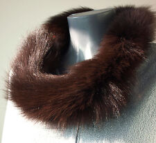 Fourrure Écharpe Renard Bleu