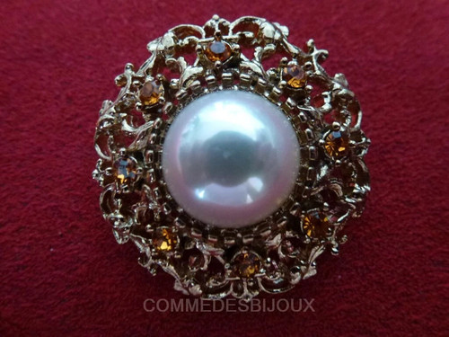 Broche vintage sphinx - vintage, rosace