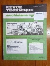 MERCATOR SENATOR 946 1046 1246 Revue Technique Agricole IH Etat - Bon Etat Occa