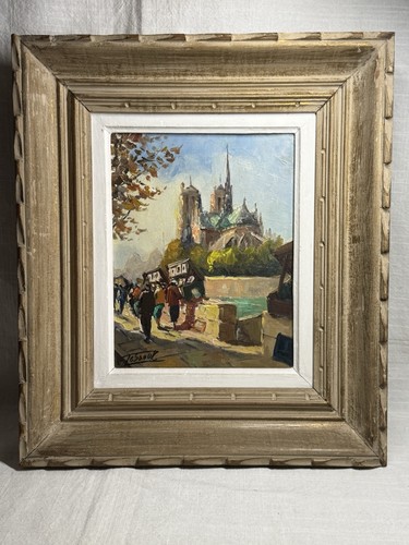 Huile sur toile seine - huile,
