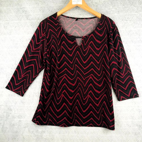 Haut tunique femme rouge - 4,