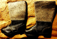 ALLEMAGNE / BOTTES "GRAND-FROID"  / FILZSTIEFEL /   WW2