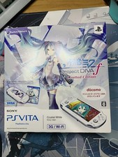 Hatsune Miku PSVita Wi-Fi/3G Limited Edition Project DIVA f in New Condition