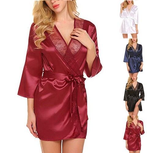 Pyjama satin glamour pour