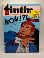 RELIURE recueil ALBUM N° 60 JOURNAL TINTIN magazine hebdomadaire 1986 TTBE