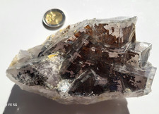 FLUORITE cubes fantômes