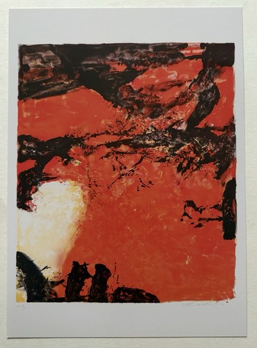 Zao wou carton - wou, ki