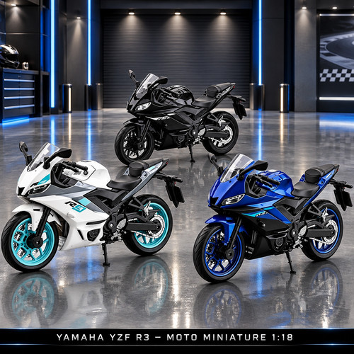 Yamaha yzf 1 18 moto - r3, 1:18