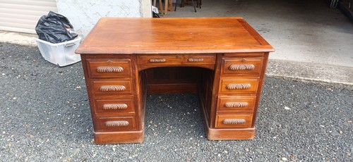Bureau ancien bois dit - bureau,