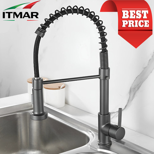 Mitigeur robinet gris cuisine - robinet,