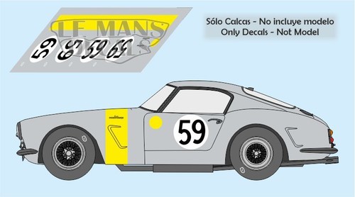 Autocollants ferrari 250 - ferrari, gt