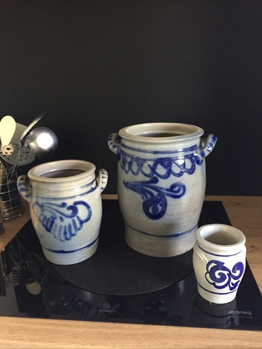 Ancien pot saloir - pot, 3)