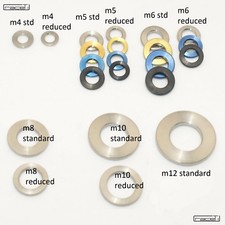 Titane Rondelle Ti M4 M5 M6 M8