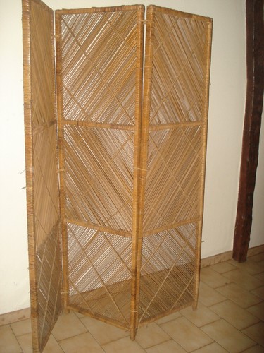 Paravent vintage bambou - paravent,