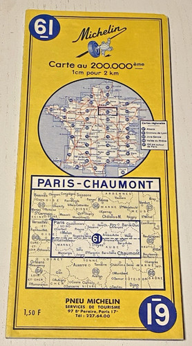 Carte michelin 60 - carte, n°