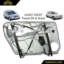 Leve Vitre Avant Droit Passager pour VW Passat 3B + panneau de porte 3B1837462