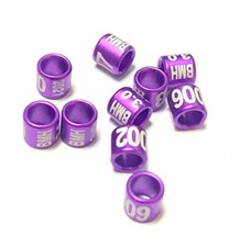 promo 50% Bagues oiseaux en aluminium 2021 canaris exotique perruche(2.0..9mm)