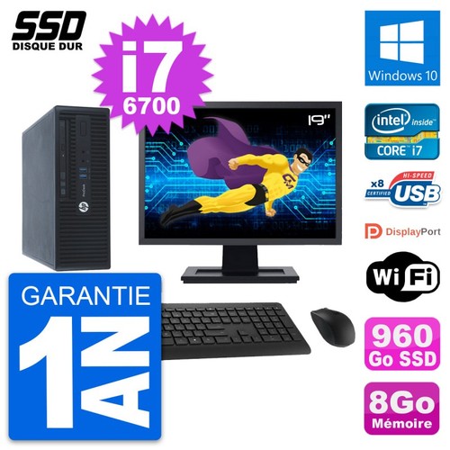 Prodesk 400 sff ecran - hp, g3