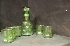 service a jus de fruits vintage en verre