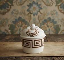 RARE Boîte Ronde Art Déco -